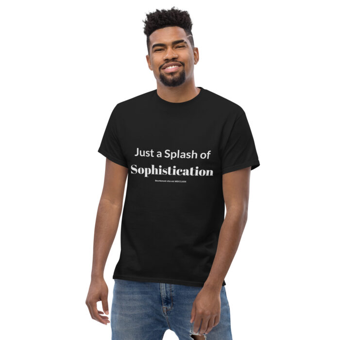 Unique Bourbon T-Shirt: 'Just a Splash of Sophistication' - Perfect for Whiskey Lovers - Image 2