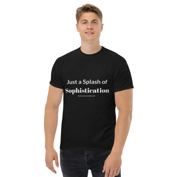 Unique Bourbon T-Shirt: 'Just a Splash of Sophistication' - Perfect for Whiskey Lovers - Image 3