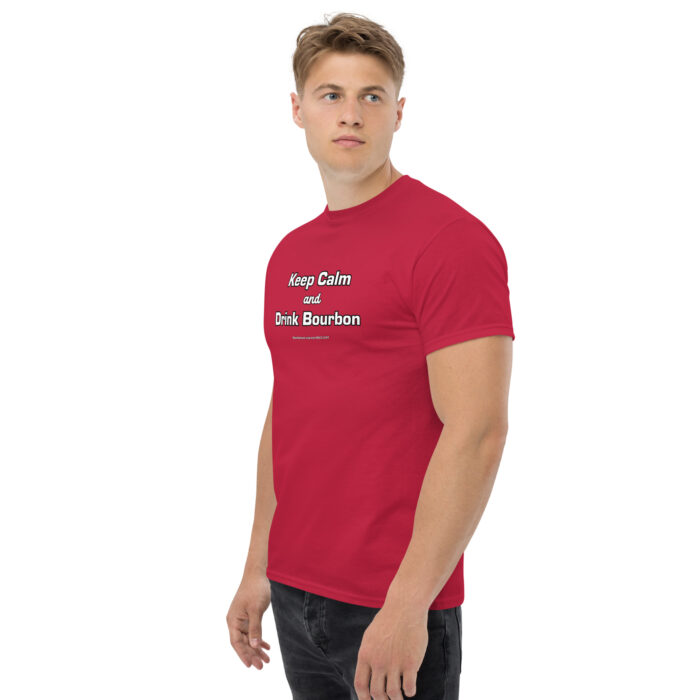 Keep Calm and Drink Bourbon Shirt - Classic Whiskey Lover's Tee - Image 4