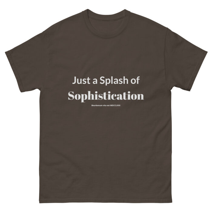 Unique Bourbon T-Shirt: 'Just a Splash of Sophistication' - Perfect for Whiskey Lovers - Image 5