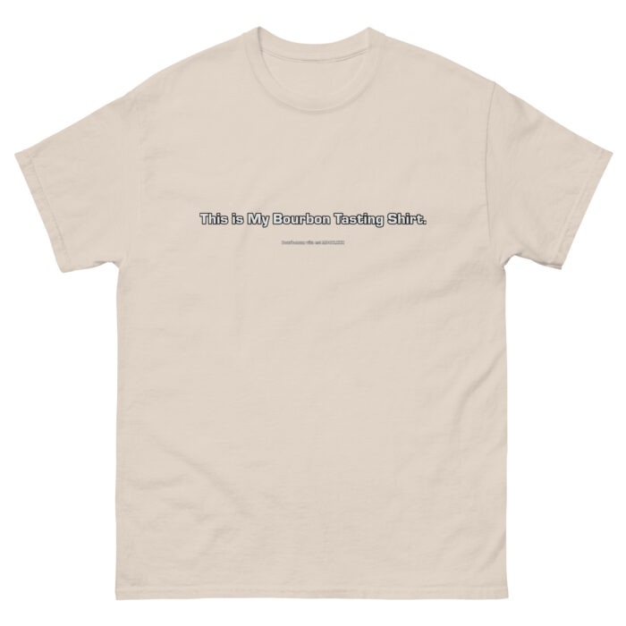 This is My Bourbon Tasting Shirt - Essential Tee for Whiskey Tastings