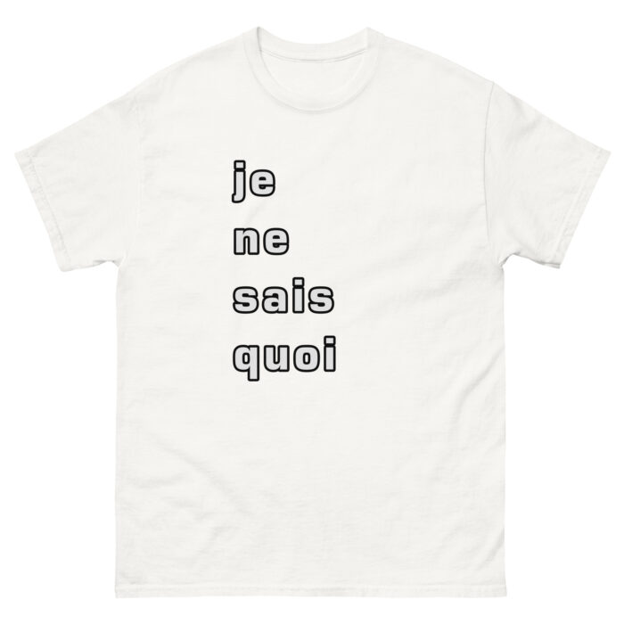 Je Ne Sais Quoi Chic T-Shirt - Image 8