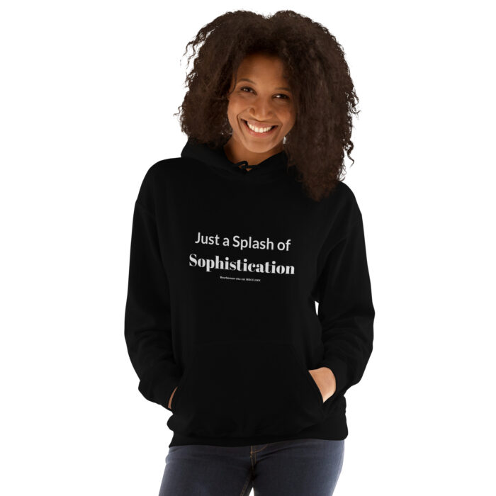 Elegant Bourbon Hoodie: 'Just a Splash of Sophistication' – A Must-Have for Whiskey Aficionados