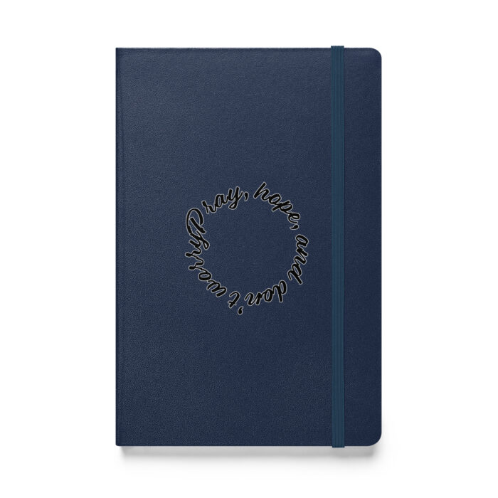 Pray, Hope, and Don't Worry" Hardcover Notebook - Elegant Inspirational Journal - Image 2