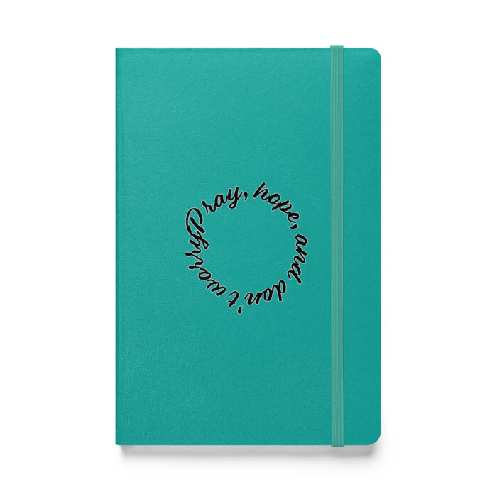 Pray, Hope, and Don't Worry" Hardcover Notebook - Elegant Inspirational Journal - Image 5