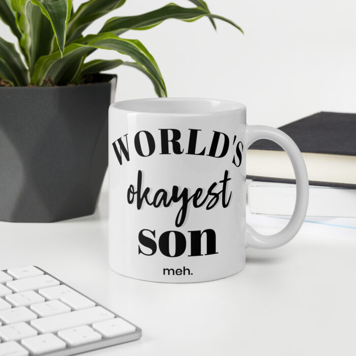 World's Okayest Son Mug - Image 2