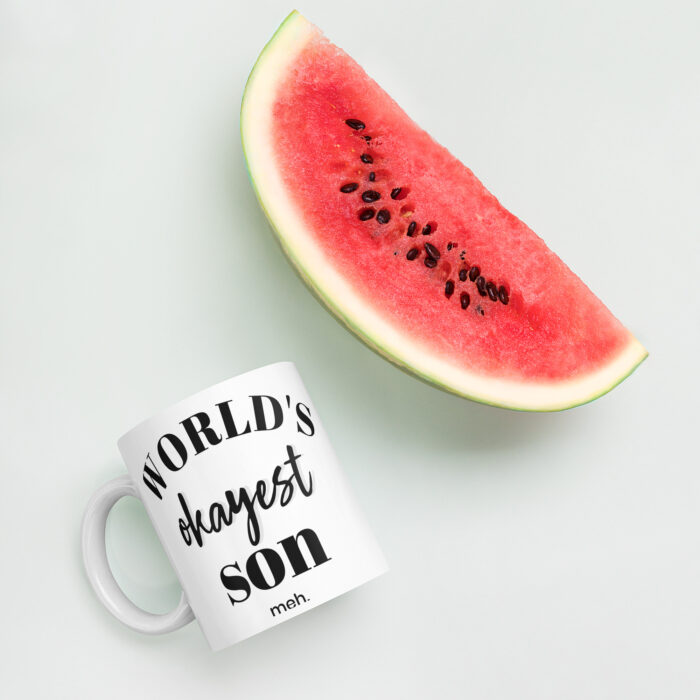 World's Okayest Son Mug - Image 5