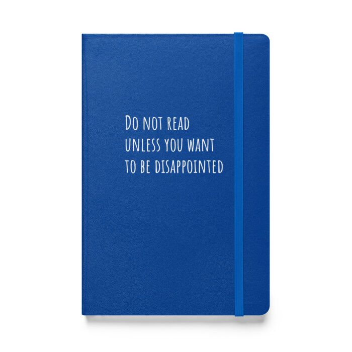 “Do Not Read Unless You Want to Be Disappointed” – A Notebook of Questionable Content